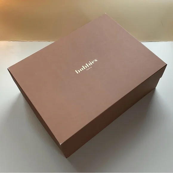 NEW • BOBBIES PARIS Beige and Black Leather Sneakers - Picture 12 of 16